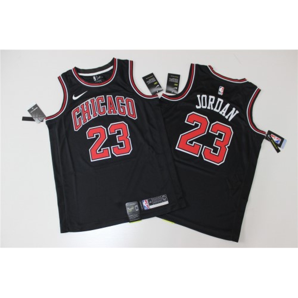 Men's Chicago Bulls Michael Jordan #23 Black Swingman Jersey-Pro Kit Vault | Brand New 26/27 Sports Jerseys
